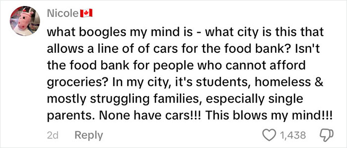 “USA Has The Richest Poor People”: Woman Documents Her Trip To Food Bank, Sparks Outrage