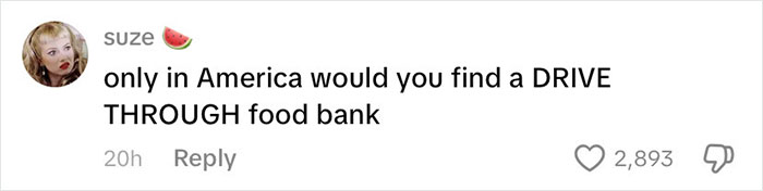 “USA Has The Richest Poor People”: Woman Documents Her Trip To Food Bank, Sparks Outrage