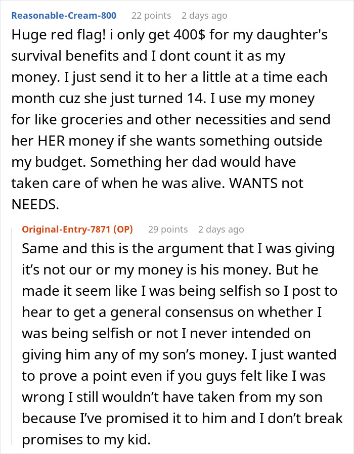 GF Shocked As BF Wants Part Of The Money Her Late Fiancé Left For Their Kid, Says No Way In Hell