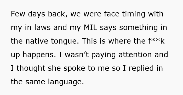 MIL Horrified After Learning DIL Always Understood Her Language, As She Said Mean Things That Way