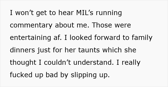 MIL Horrified After Learning DIL Always Understood Her Language, As She Said Mean Things That Way