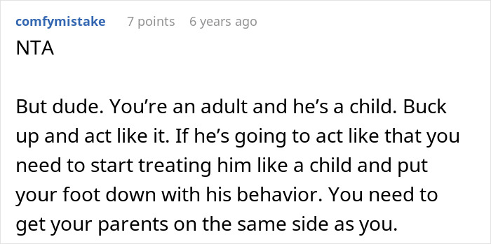 22YO Sis Refuses To Babysit Badly Behaved Brother While Parents Vacay, Dad Flips Out On Her