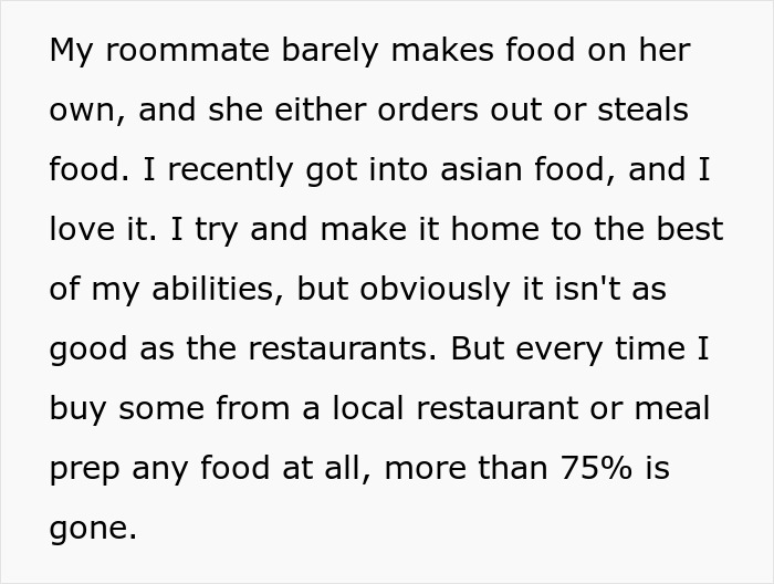 Roommate Eats Man’s Food Without Asking, Calls Him A Monster After Allergy Sends Her To ER