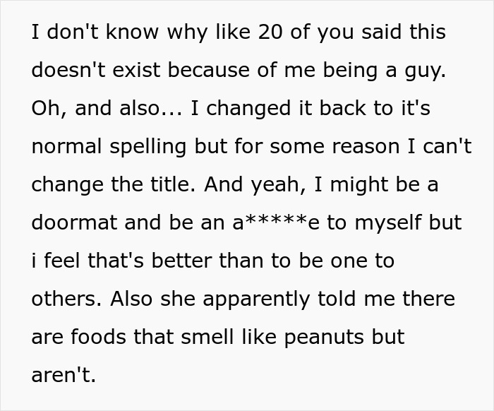 Roommate Eats Man’s Food Without Asking, Calls Him A Monster After Allergy Sends Her To ER