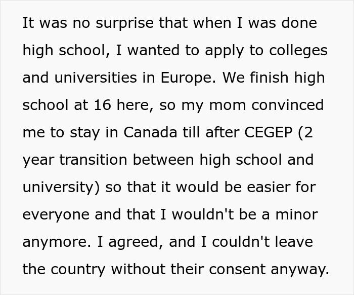 Woman Shocked After Finding Out Her Mom Is The Reason She Never Got To Live Her Dream