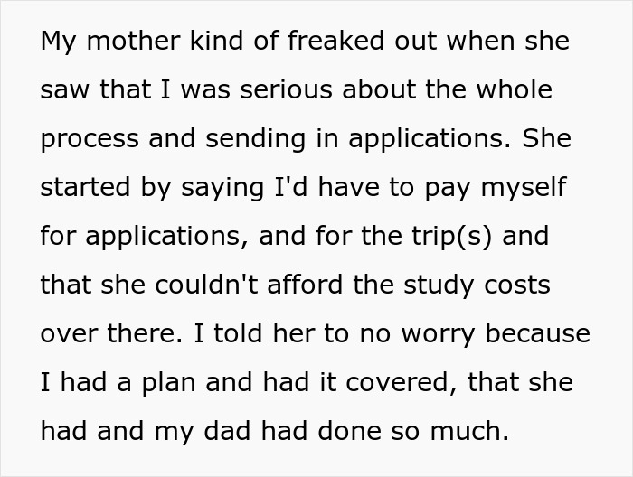 Woman Shocked After Finding Out Her Mom Is The Reason She Never Got To Live Her Dream