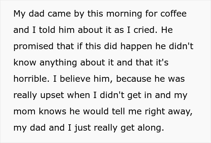 Woman Shocked After Finding Out Her Mom Is The Reason She Never Got To Live Her Dream