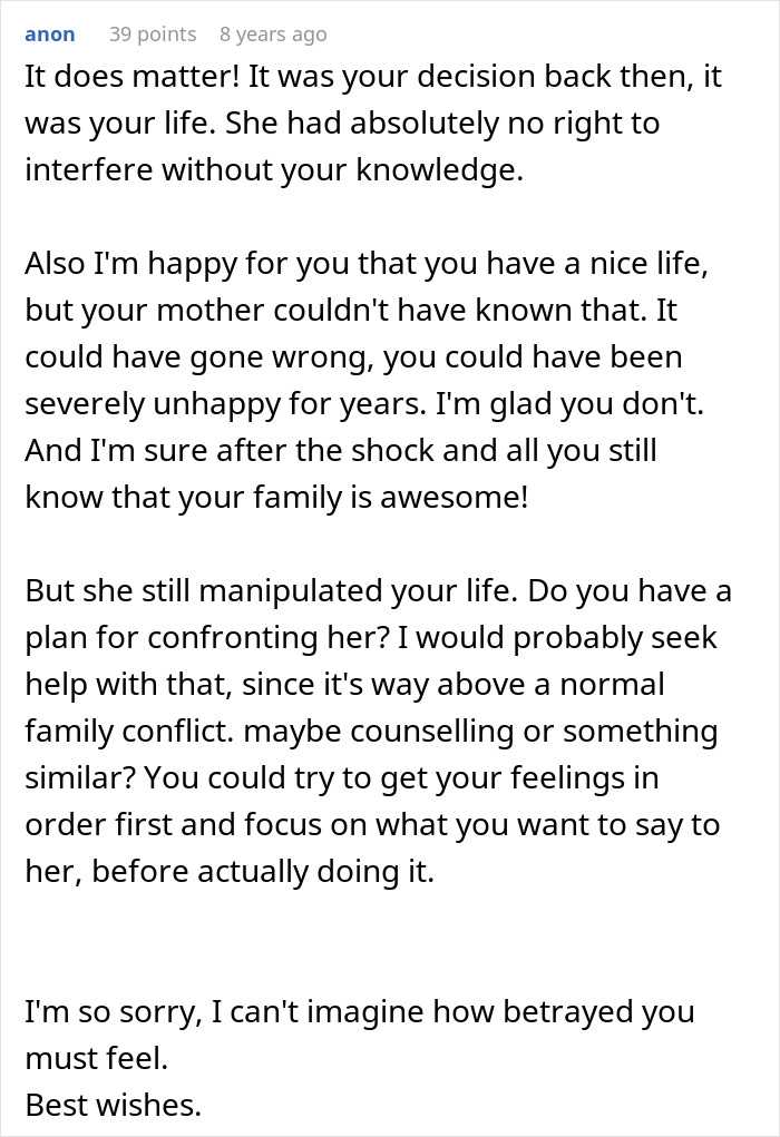 Woman Shocked After Finding Out Her Mom Is The Reason She Never Got To Live Her Dream