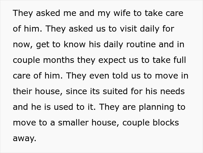 Son Refuses To Take Over Brother’s Care, Gets Disowned By His Parents