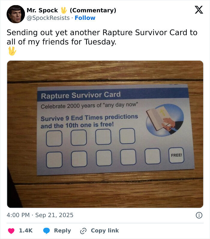 “RaptureTok” Explodes After Pastor Predicts The World Will End In September