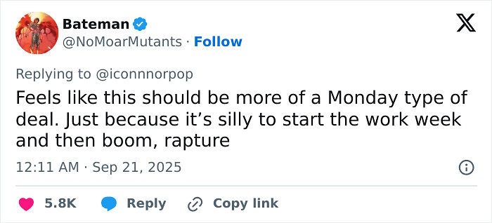 “RaptureTok” Explodes After Pastor Predicts The World Will End In September