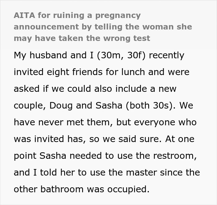 “You May Have Taken The Wrong Test”: Woman’s Dramatic Pregnancy Reveal Turns Into Total Humiliation