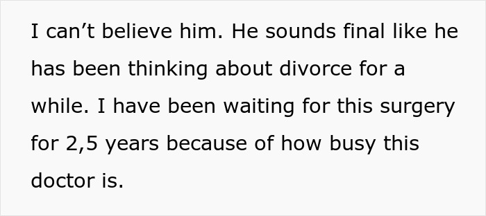 “Consider A Husband Reduction”: Man Gives Wife An Ultimatum Over Plastic Surgery