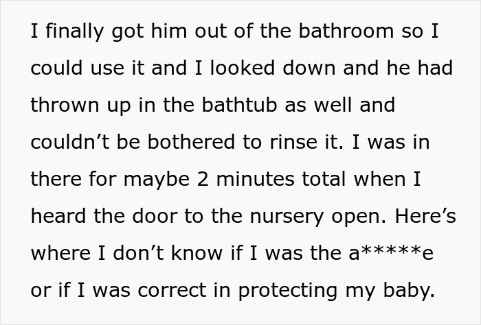 Mom Has To Ban Husband From Nursery, Realizes He Has A Real Problem, Starts Building An Exit Plan