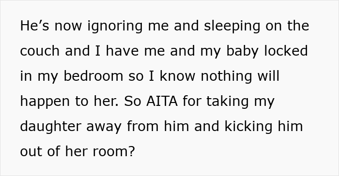 Mom Has To Ban Husband From Nursery, Realizes He Has A Real Problem, Starts Building An Exit Plan