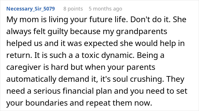 Parents Have No Plans For Retirement, Expect Youngest Daughter To Provide For Them, She Says No