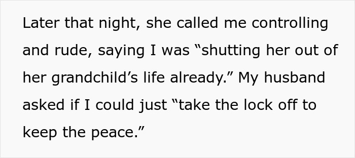 Man Stuck Between Wife And Mom After Wife Locks Her Bedroom Door To Keep Nosy MIL Away