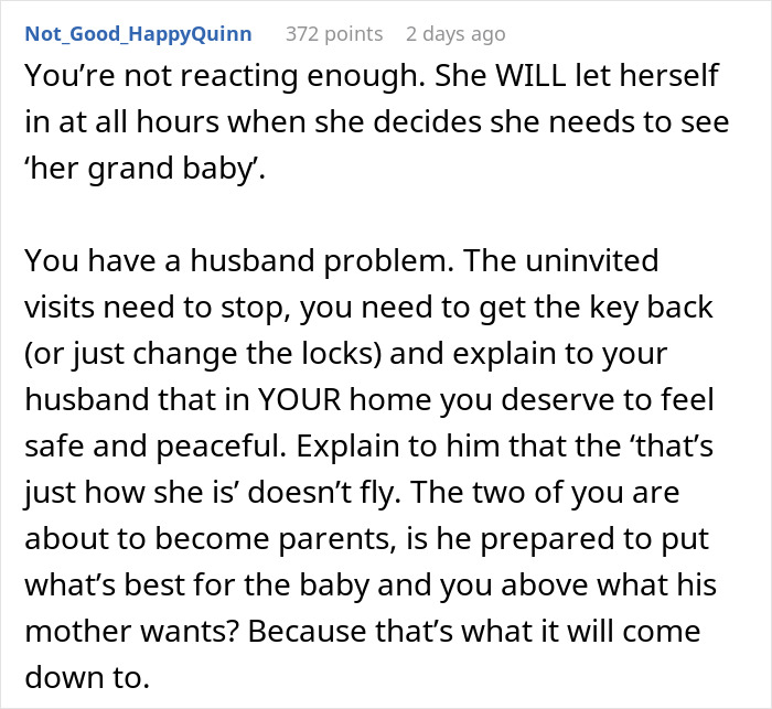 Man Stuck Between Wife And Mom After Wife Locks Her Bedroom Door To Keep Nosy MIL Away