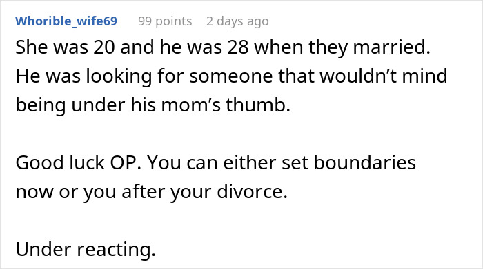 Man Stuck Between Wife And Mom After Wife Locks Her Bedroom Door To Keep Nosy MIL Away