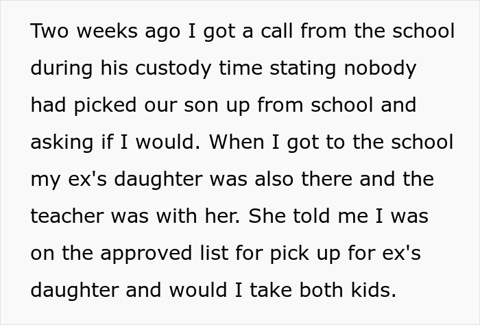 Lady Picks Up Her Son From School, Refuses To Take Ex’s Affair Kid Too, He Rages At Her Boundaries