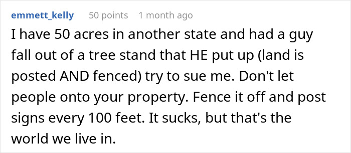 Dog Walkers Try To Force Guy To Keep Dog Leashed On His Own Land, He Considers Restricting Access