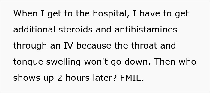Woman Nearly Dies At The Dinner Table After Future MIL Ignores Her Allergy, Ends Up In The Hospital