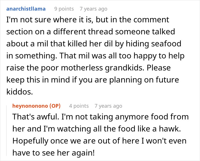 Woman Nearly Dies At The Dinner Table After Future MIL Ignores Her Allergy, Ends Up In The Hospital