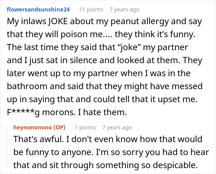 Woman Nearly Dies At The Dinner Table After Future MIL Ignores Her Allergy, Ends Up In The Hospital