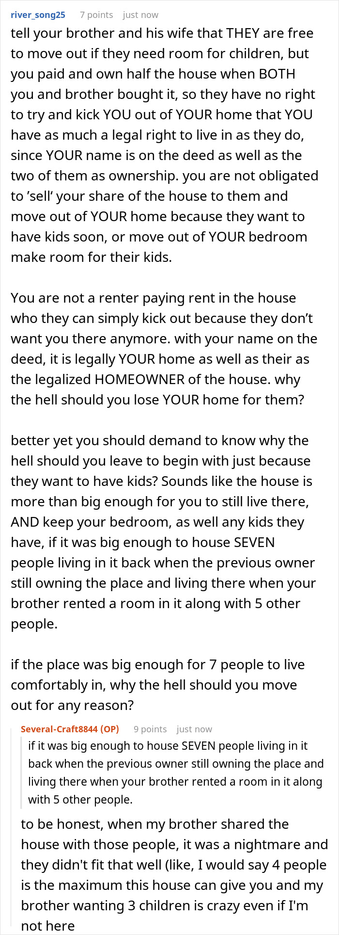 Couple Tries To Kick Out Sis Who Owns Half The House And Almost 70% Of The Things, She&#8217;s Aghast