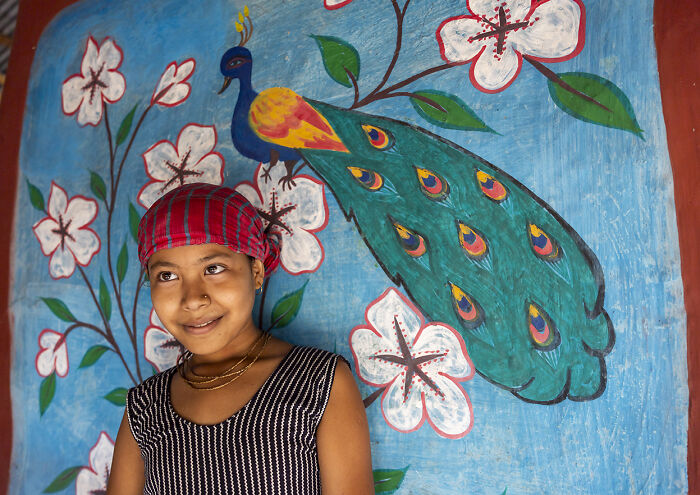 I Visited A Village Where Every Season Brings New Murals On The Mud Walls