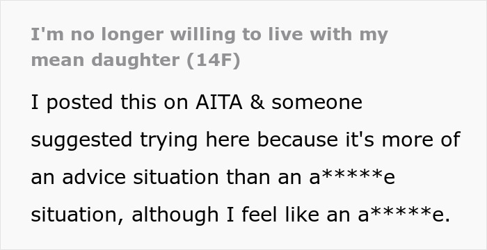 Mom Is Tormented By Her 14-Year-Old Daughter Every Day For 3 Years, Can’t Do 4 More