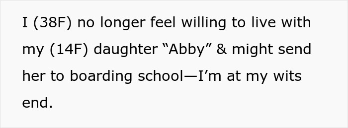 Mom Is Tormented By Her 14-Year-Old Daughter Every Day For 3 Years, Can’t Do 4 More