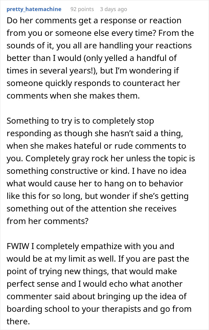 Mom Is Tormented By Her 14-Year-Old Daughter Every Day For 3 Years, Can’t Do 4 More