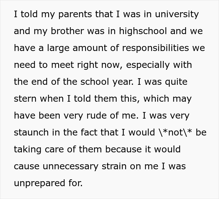 Parents Leave 19YO And 16YO Responsible For 8 Siblings While They Are Abroad, 19YO Says No Way