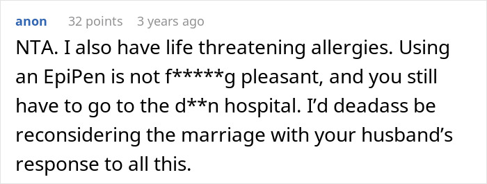 Woman Risks Anaphylaxis As SIL Ignores No-Peanut Rule, Husband Betrays Her By Siding With His Sister
