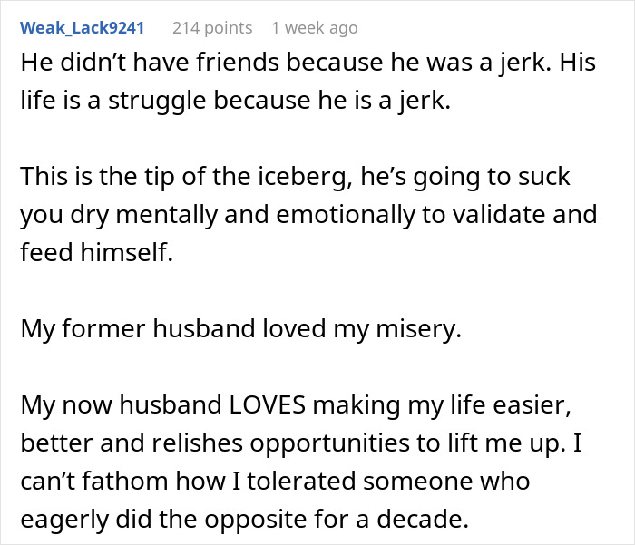 Man Hates How Easy Everything Comes To Wife, Wants Her To Suffer: “He Blatantly Hates Her”