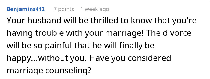 Man Hates How Easy Everything Comes To Wife, Wants Her To Suffer: “He Blatantly Hates Her”