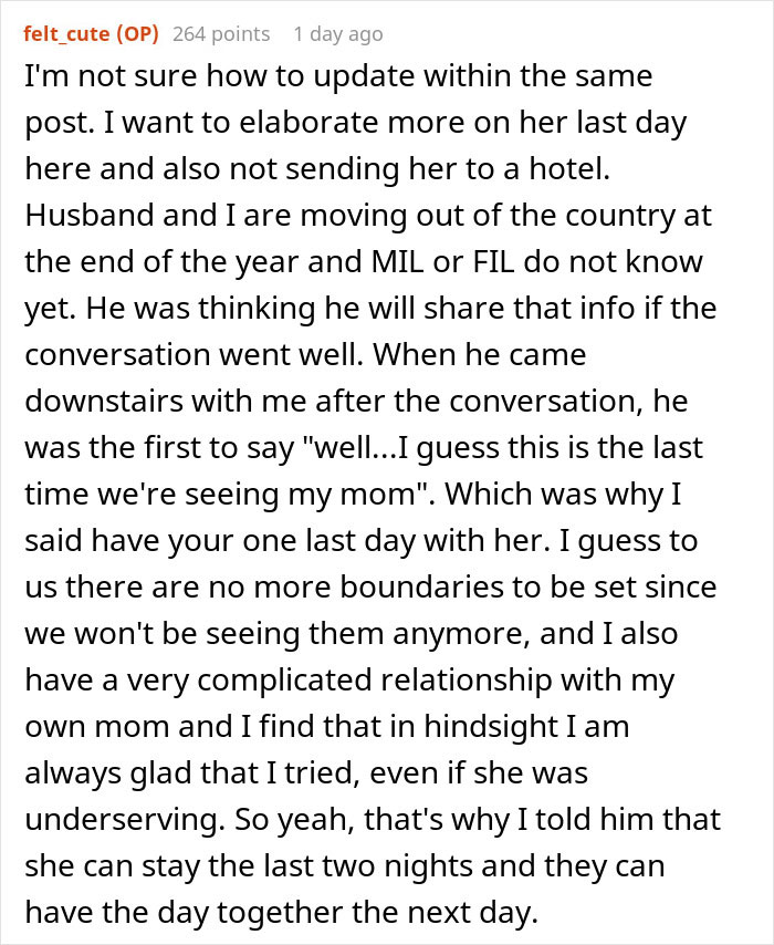 “I’m Not Responsible For Your Emotions”: Woman’s MIL Makes Years Of Rude Comments, Husband Finally Breaks Down