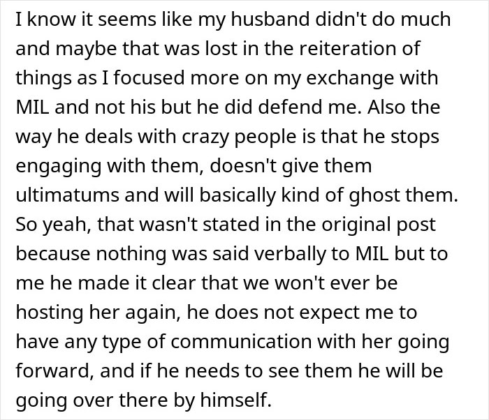 “I’m Not Responsible For Your Emotions”: Woman’s MIL Makes Years Of Rude Comments, Husband Finally Breaks Down