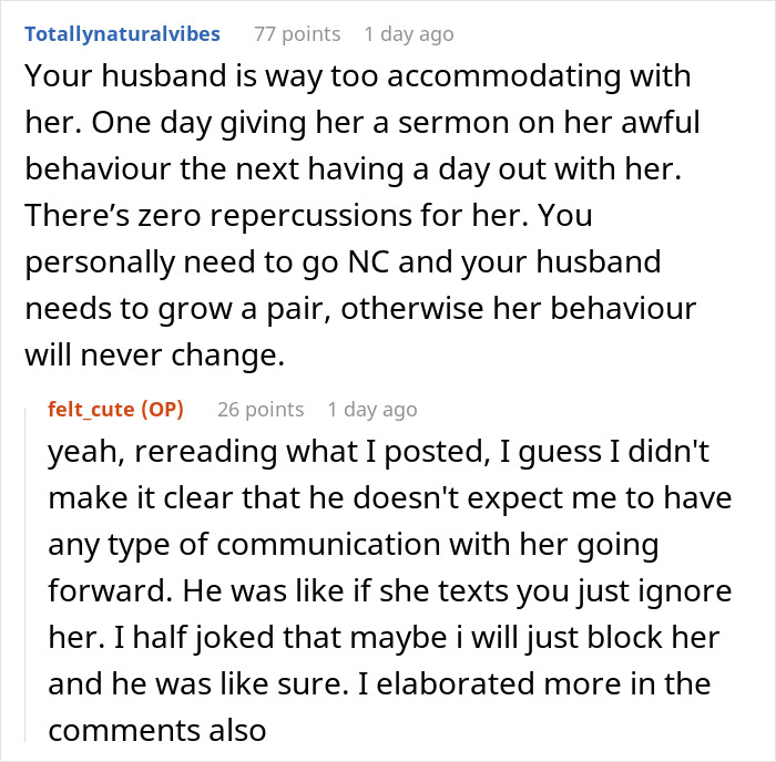 “I’m Not Responsible For Your Emotions”: Woman’s MIL Makes Years Of Rude Comments, Husband Finally Breaks Down