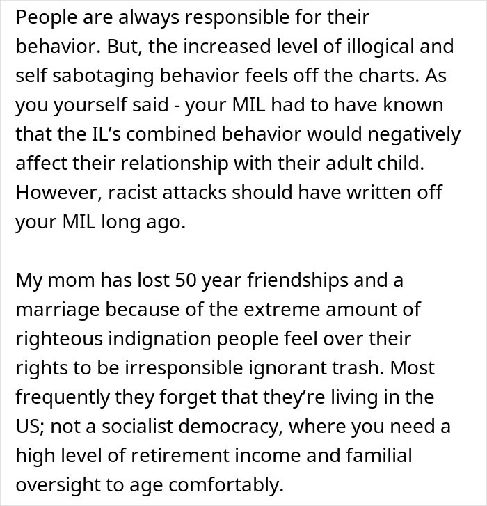 “I’m Not Responsible For Your Emotions”: Woman’s MIL Makes Years Of Rude Comments, Husband Finally Breaks Down