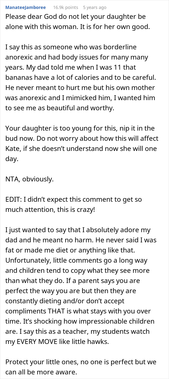 Young Girl Rejects Pizza After Ex’s Comment On Food, Dad Can’t Forgive Her Slipups Anymore