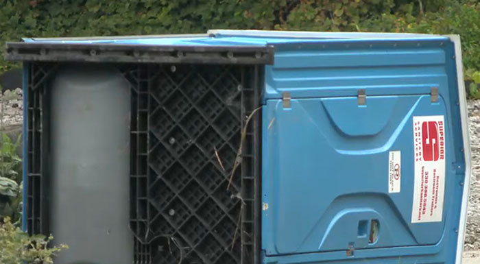 Porta-Potty Prank Goes Wrong After Man Inside Turns Out To Be An Off-Duty Cop, Fires At Teens