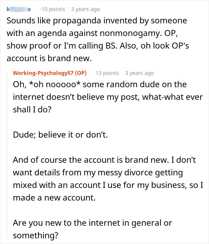 Guy &#8220;Comes Out&#8221; As Poly, Begs Wife For An Open Marriage, Regrets It When She Likes Her New Man More