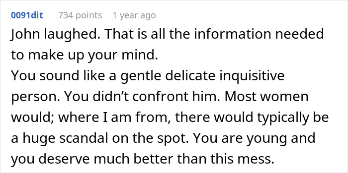 Woman Overhears Future MIL Calling Her Stupid And Fiancé Laughing Along, Runs Away Horrified