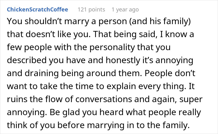 Woman Overhears Future MIL Calling Her Stupid And Fiancé Laughing Along, Runs Away Horrified