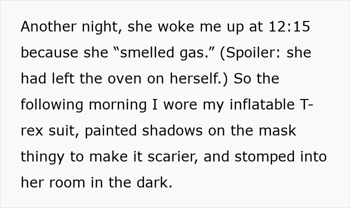 Lady Dresses As Clown And T-Rex After MIL Keeps Sneaking Into Bedroom At Night, Leaves Her Screaming