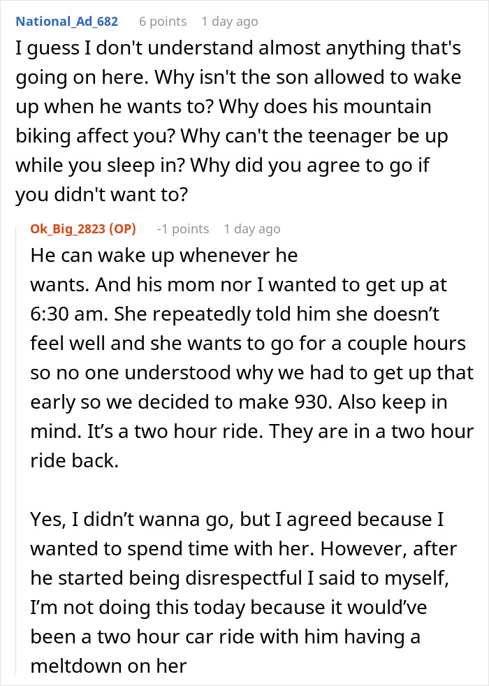 Man Can’t Take GF’s Son Anymore, Leaves Before They Get Ready To Go On A Trip