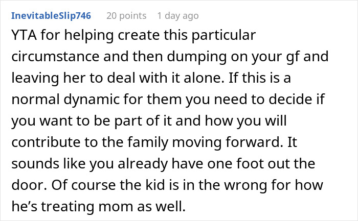 Man Can’t Take GF’s Son Anymore, Leaves Before They Get Ready To Go On A Trip