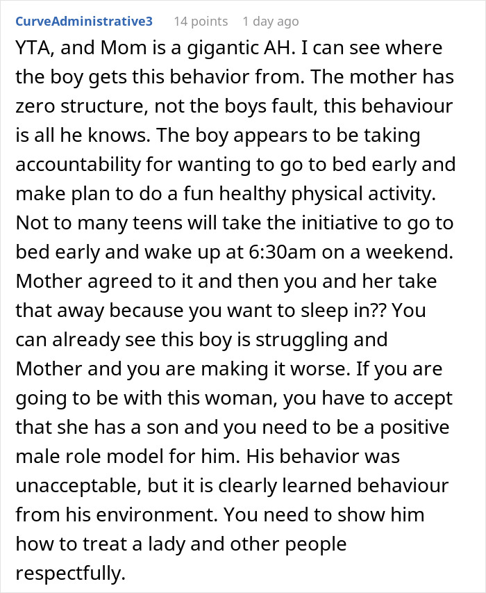 Man Can’t Take GF’s Son Anymore, Leaves Before They Get Ready To Go On A Trip